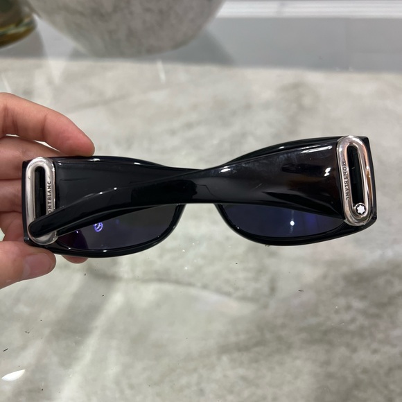 Authentic Mont Blanc black sunglasses
